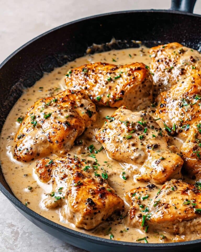 Chicken au Poivre Recipe