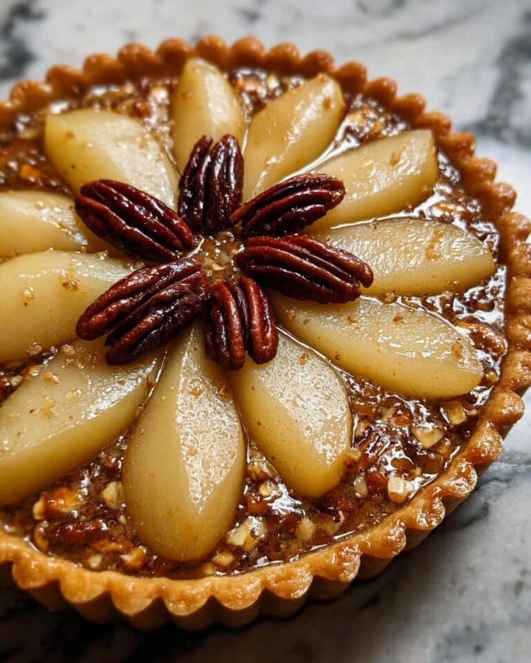 Pecan Pear Tart Recipe