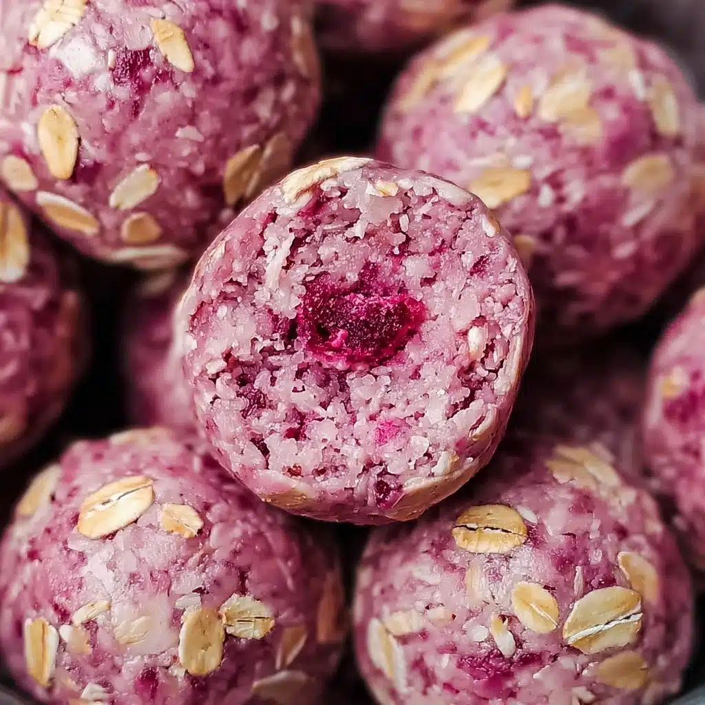 Strawberry Cheesecake Protein Balls Recipe - Recipe Image