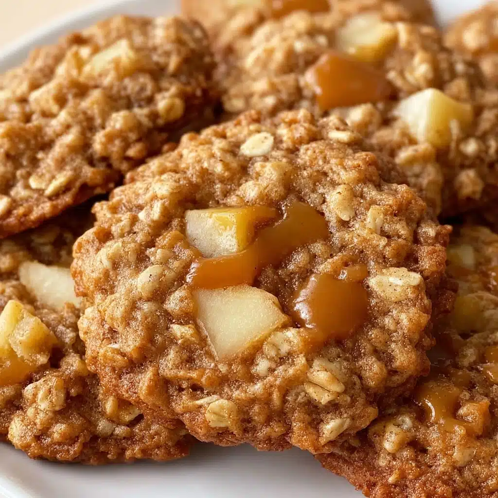 Caramel Apple Oatmeal Cookies Recipe - Recipe Image