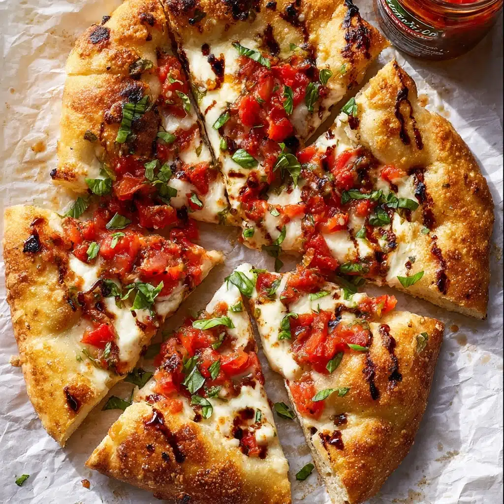 Bruschetta Pizza  - Recipe Image