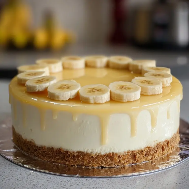 Banana Cream Cheesecake