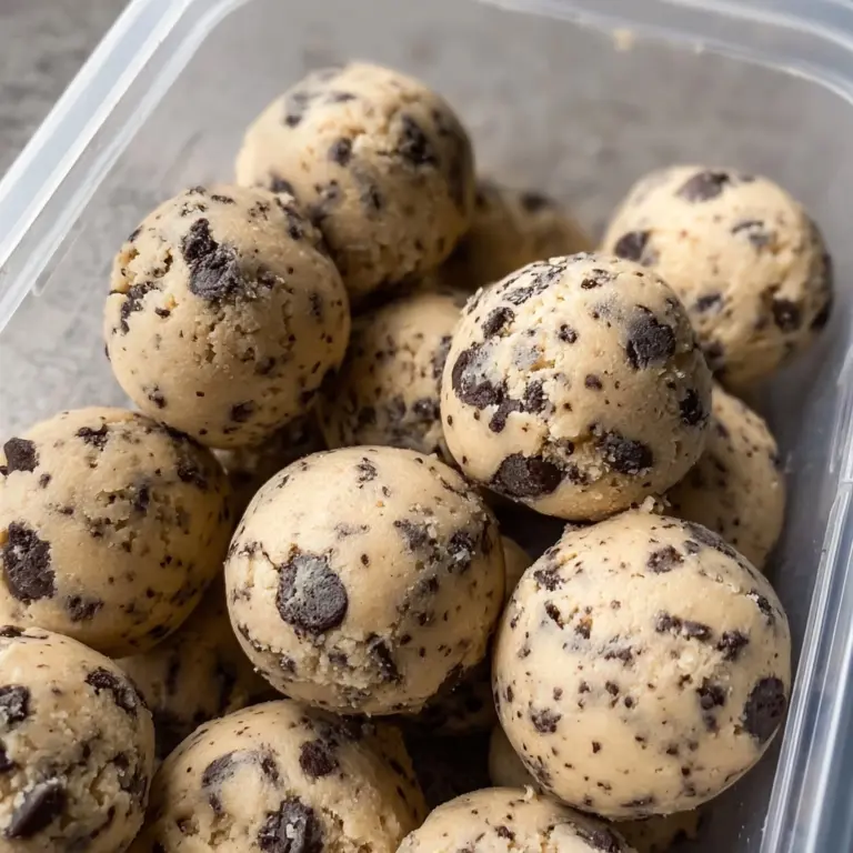 Cookie Dough Protein Balls