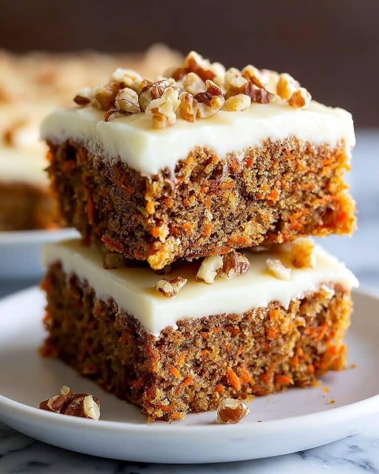 Carrot Cake Bars Recipe