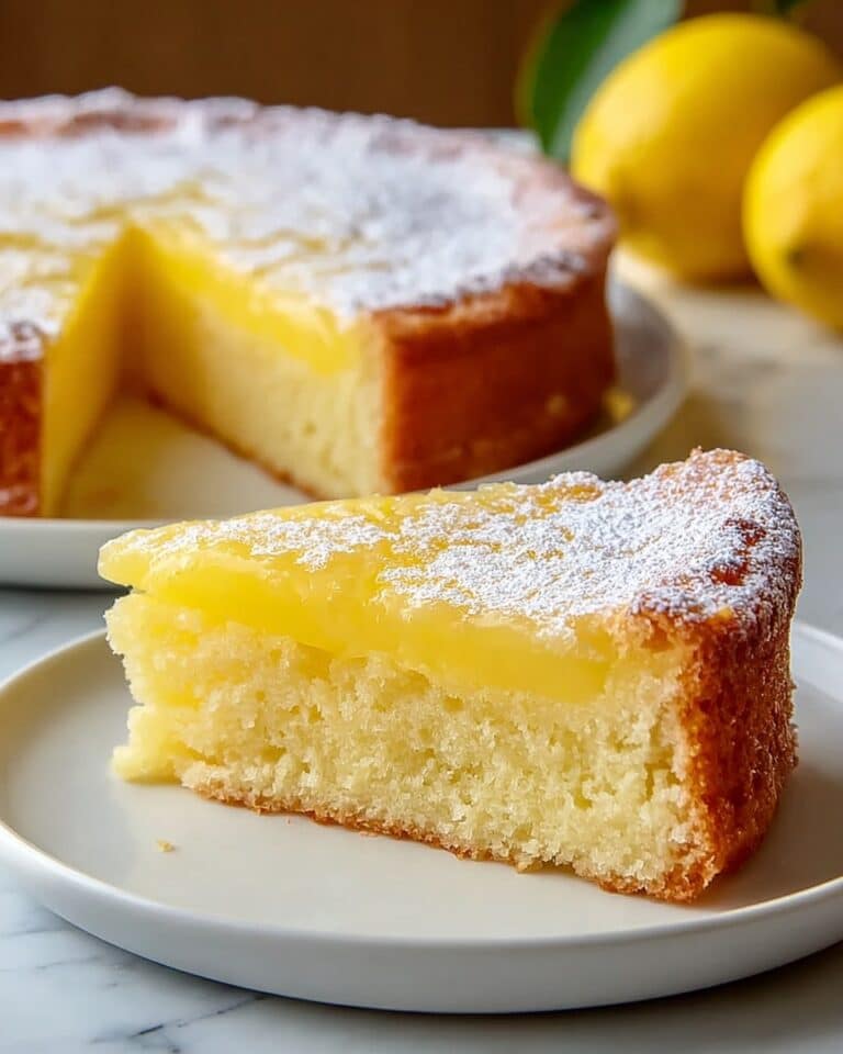 Lemon Custard Cake Recipe