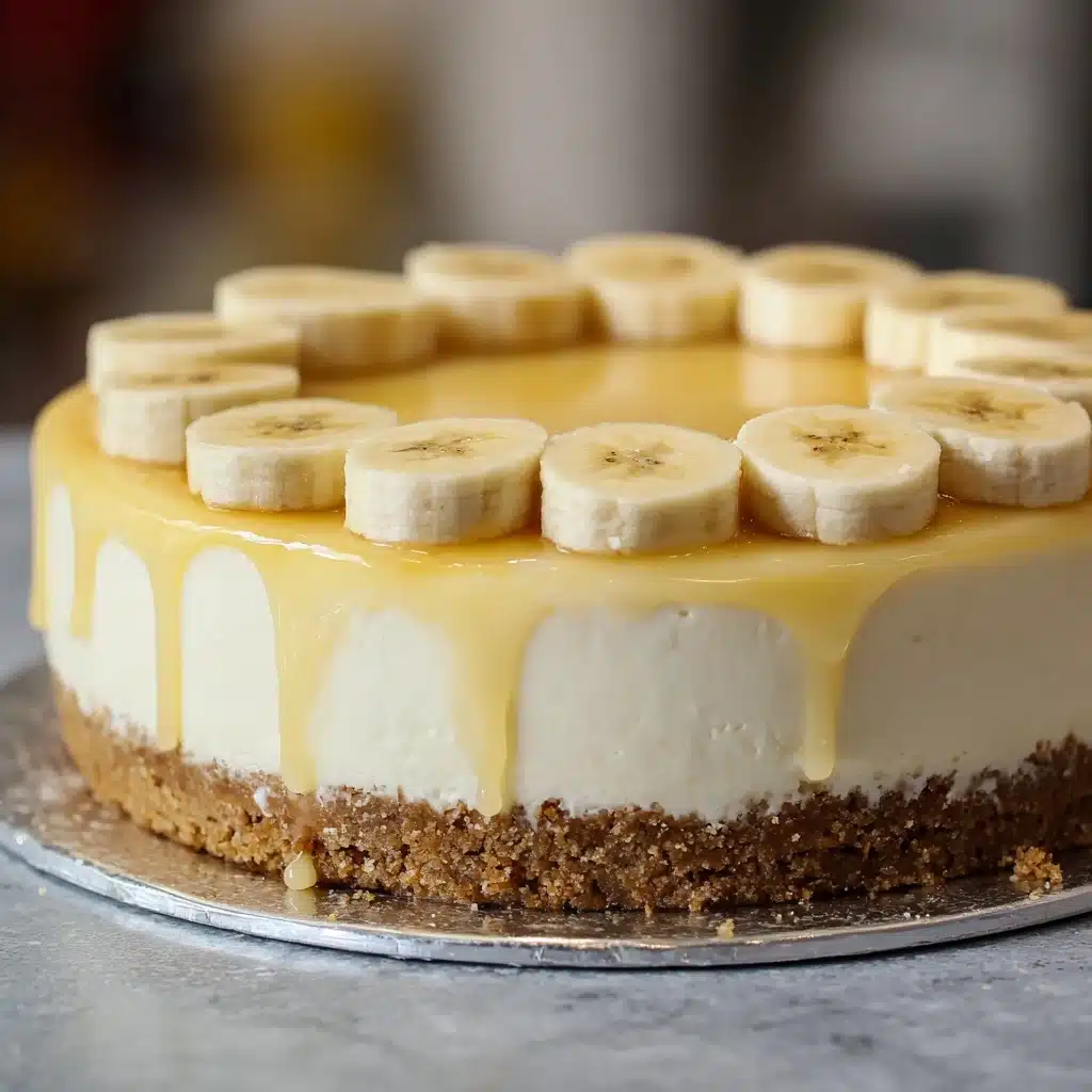 Banana Cream Cheesecake  - Recipe Image