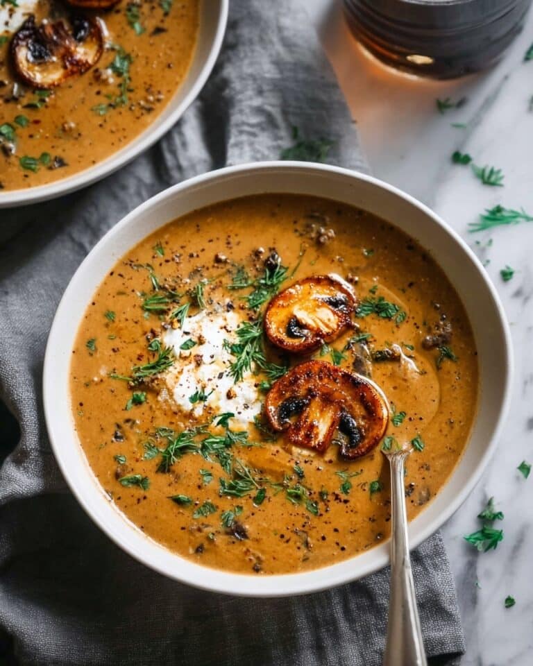 Hungarian Mushroom Soup Recipe