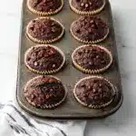 Healthy Double Chocolate Greek Yogurt Muffins Recipe