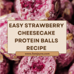 Strawberry Cheesecake Protein Balls Recipe