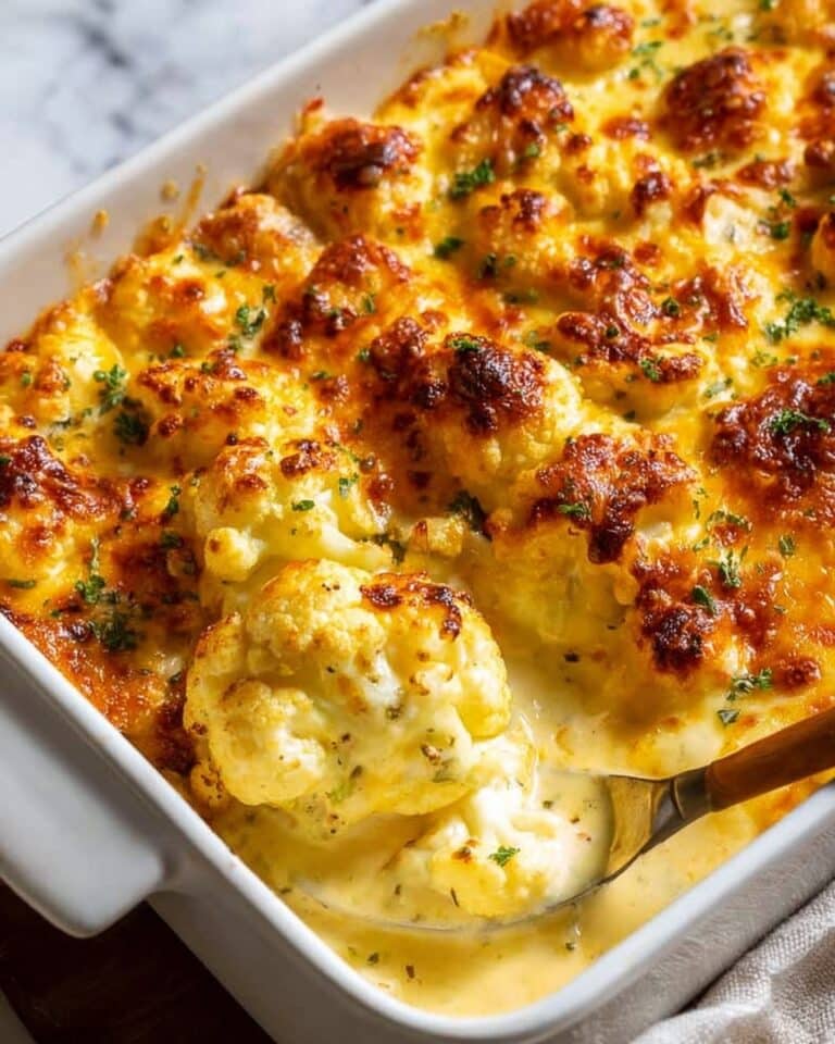 Cheesy Cauliflower Casserole Recipe
