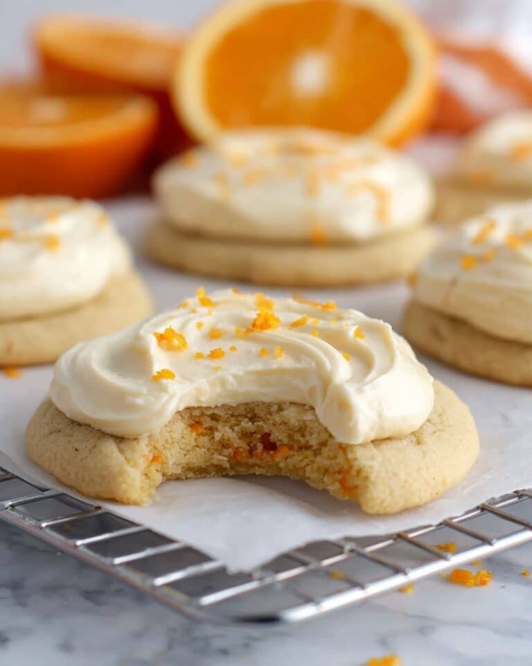 Frosted Orange Sugar Cookies Recipe