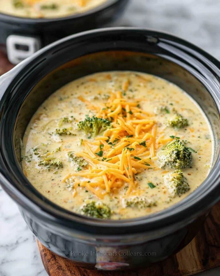 Broccoli Cheese Crockpot Recipe