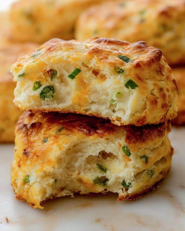 Irish Cheddar and Green Onion Biscuits Recipe