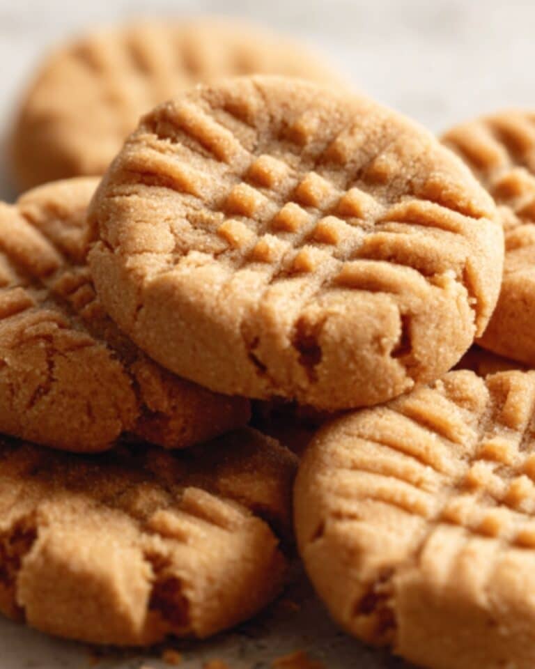Soft Peanut Butter Cookies Recipe