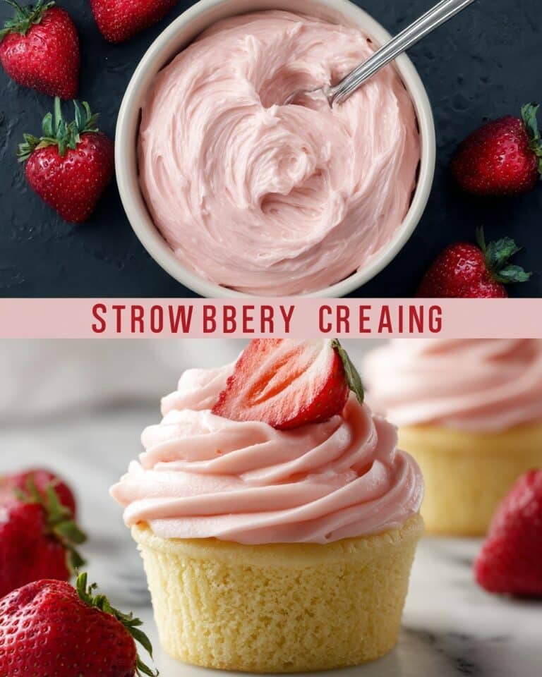 Strawberry Cream Cheese Frosting Recipe