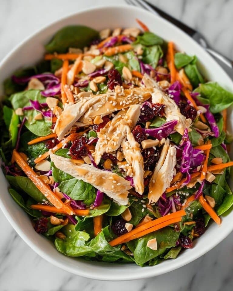 Asian Chicken Cranberry Salad Recipe