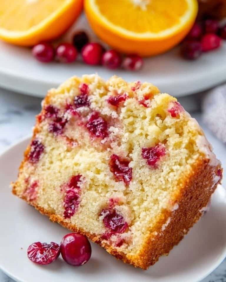 Cranberry Orange Bundt Cake Recipe