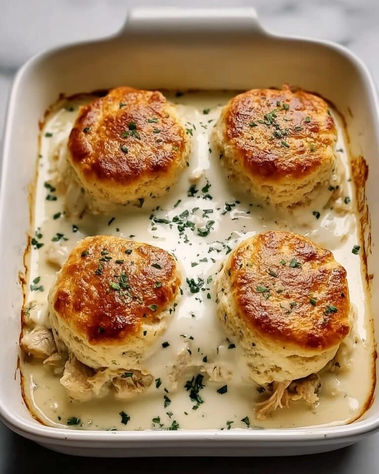 Chicken Pillows with Creamy Parmesan Sauce for Cozy Nights Recipe