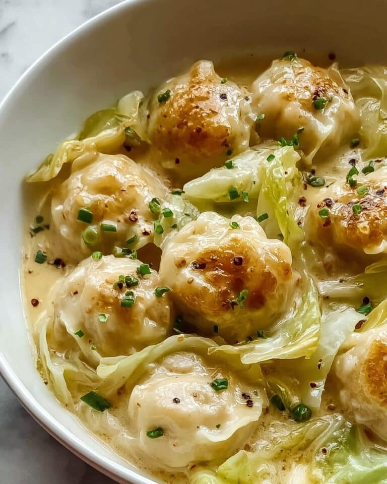 German Cabbage and Dumplings Recipe