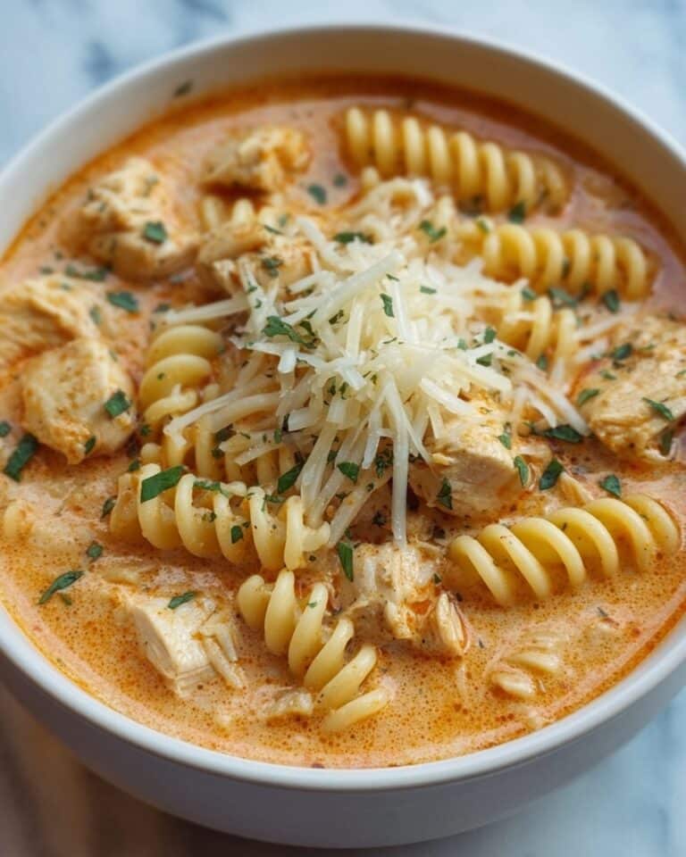 Crockpot Chicken Parmesan Soup Recipe