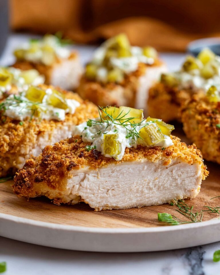 Dill Pickle Parmesan Chicken Recipe