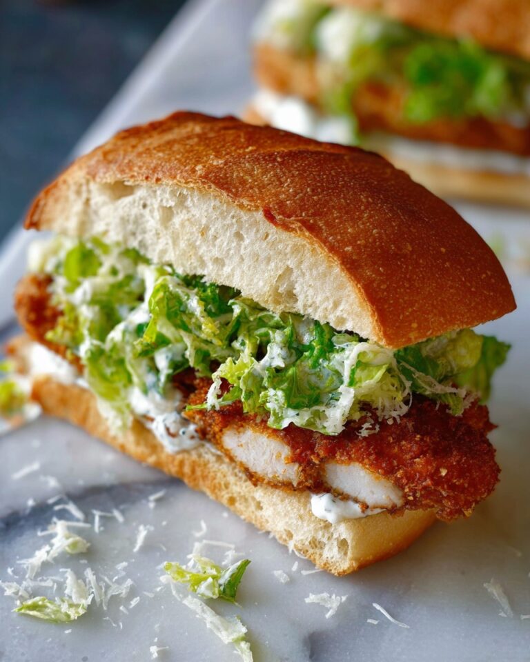 Crispy Chicken Caesar Sandwich Recipe