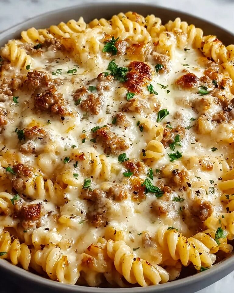 Crockpot Garlic Parmesan Chicken Pasta Recipe