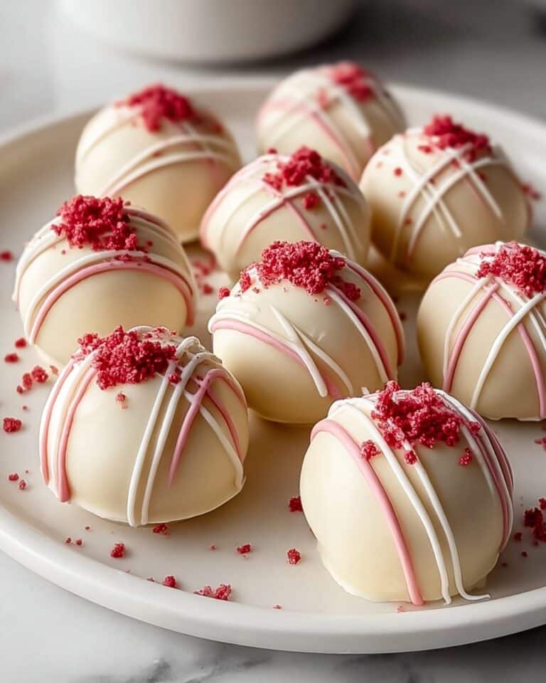 Strawberry Cheesecake Truffle Balls Recipe