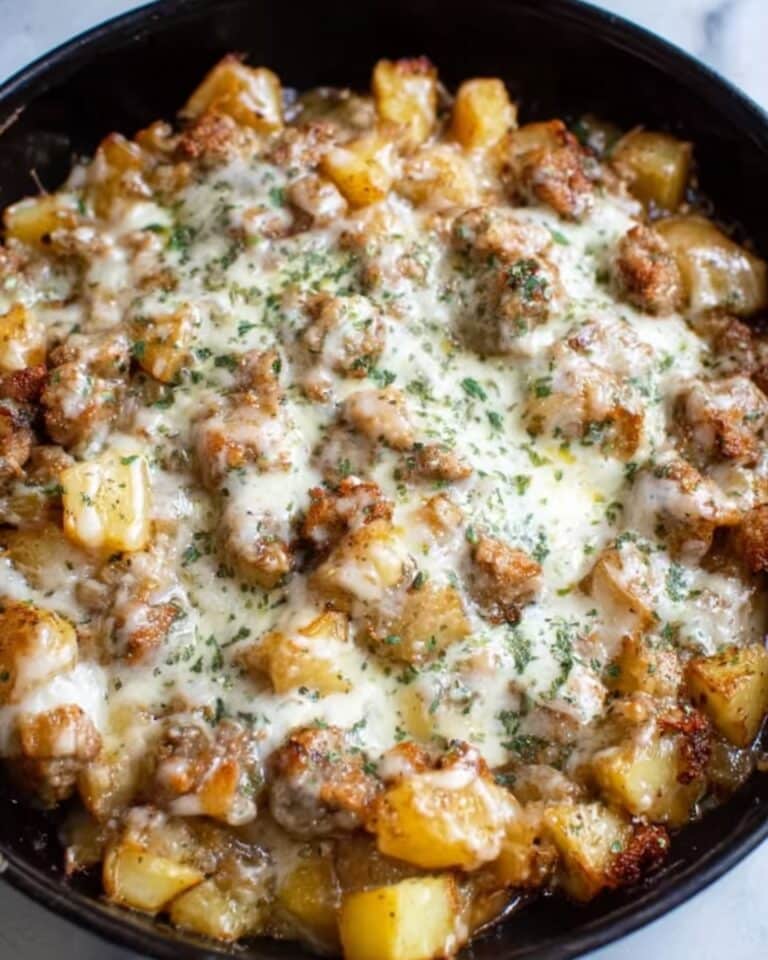 Slow Cooker Garlic Parmesan Chicken and Potatoes Recipe