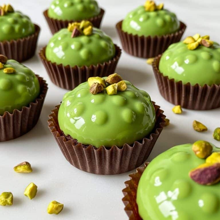 Pistachio Ferrero Rocher Brownies Recipe