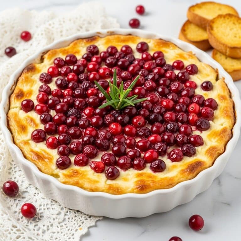 Baked Cranberry Cream Cheese Dip Recipe