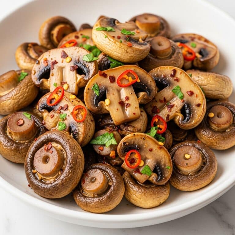 Black Pepper Chicken with Mushrooms Recipe