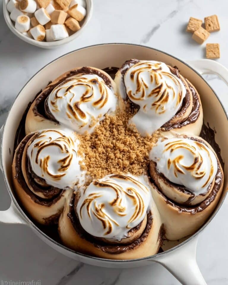 Gooey S’mores Rolls Recipe