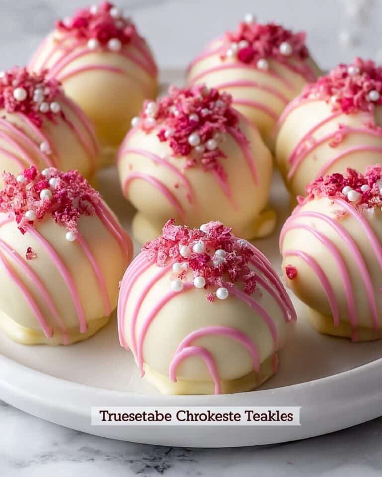Strawberry Cheesecake Truffle Balls Recipe