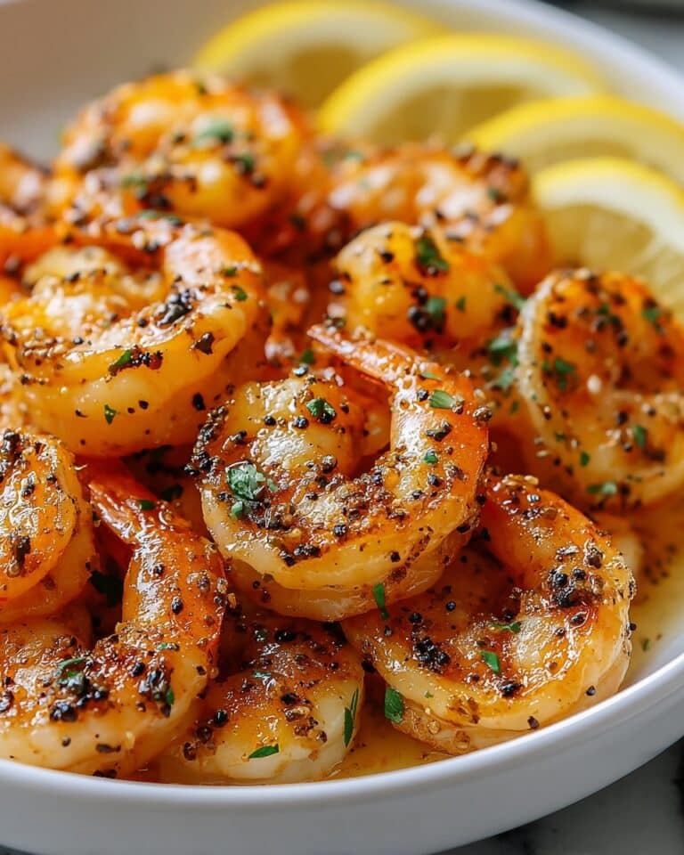 Garlic Parmesan Roasted Shrimp Recipe