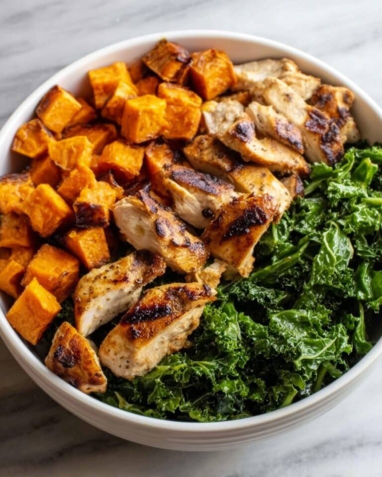 Grilled Chicken & Sweet Potato Bowl Recipe