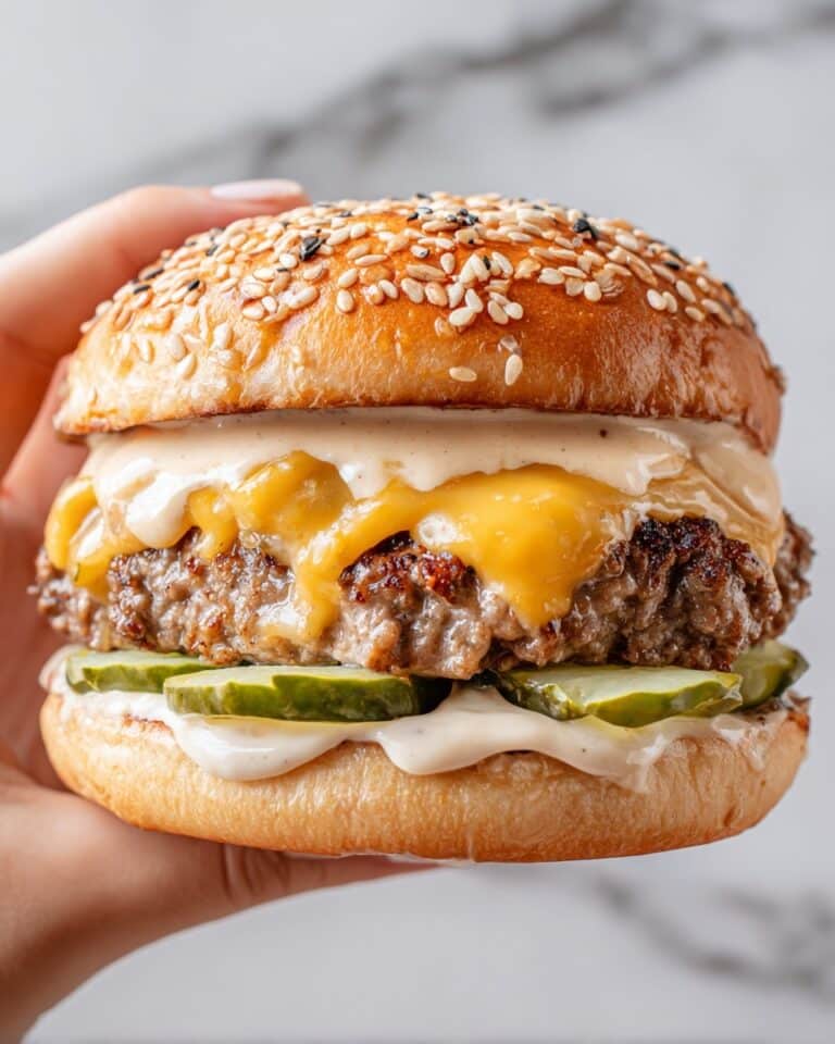 Irresistible Smash Burger Recipe with Easy Secret Sauce Recipe
