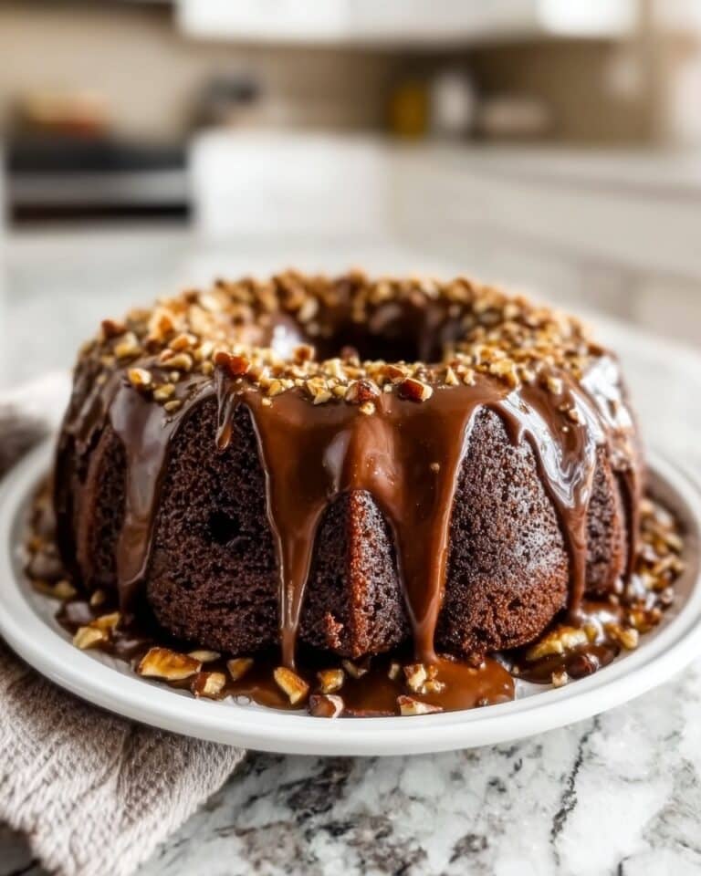 German Chocolate Pecan Pound Cake Recipe