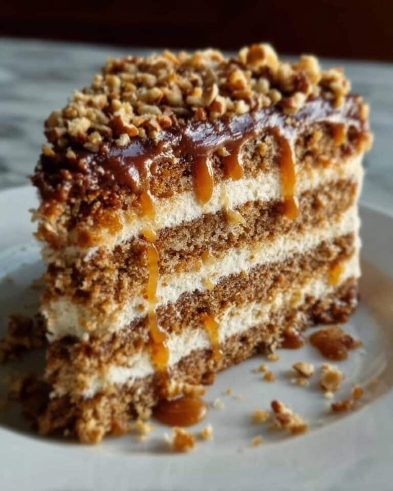 Christmas Toffee Crunch Cake Recipe