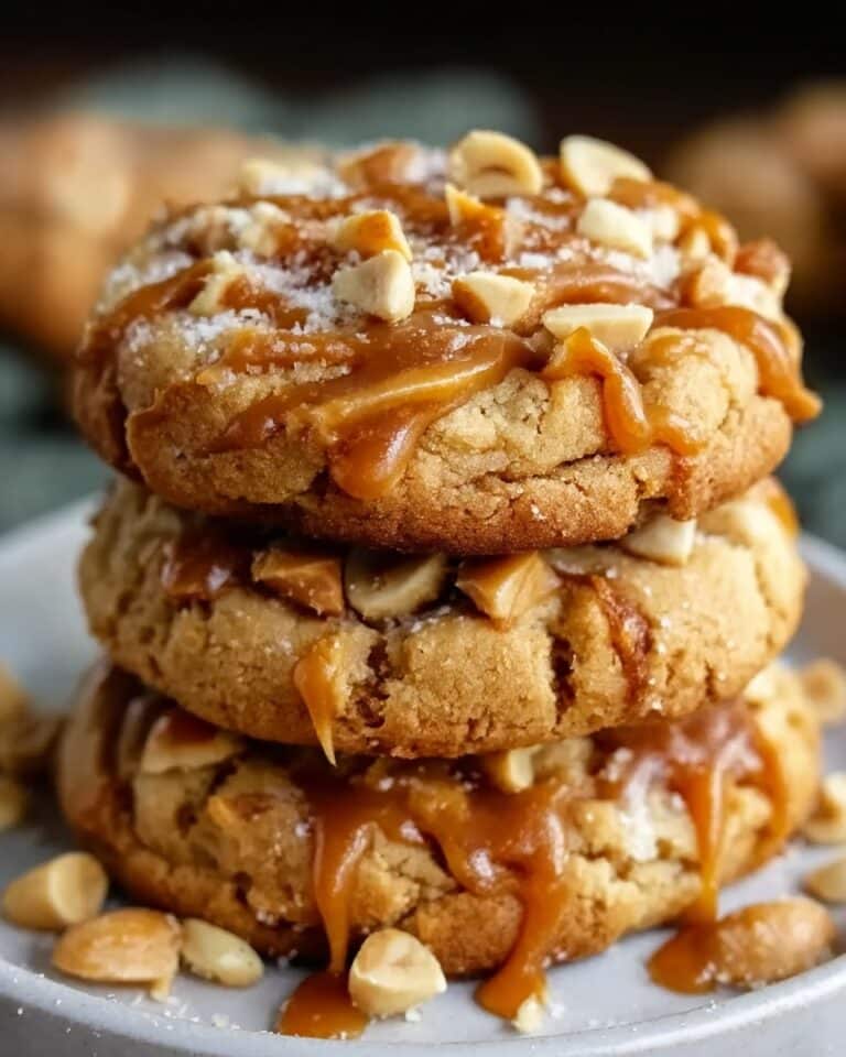 Salted Caramel Crunch Cookies Recipe