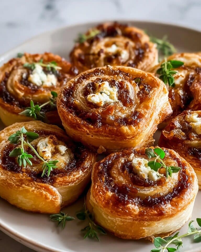 Fig and Goat Cheese Pinwheels Recipe