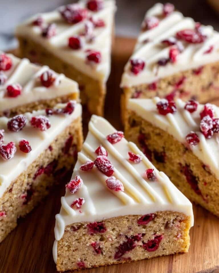 Starbucks Copycat Cranberry Bliss Bars Recipe