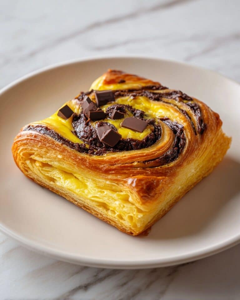 Decadent Chocolate Croissant Breakfast Bake Recipe