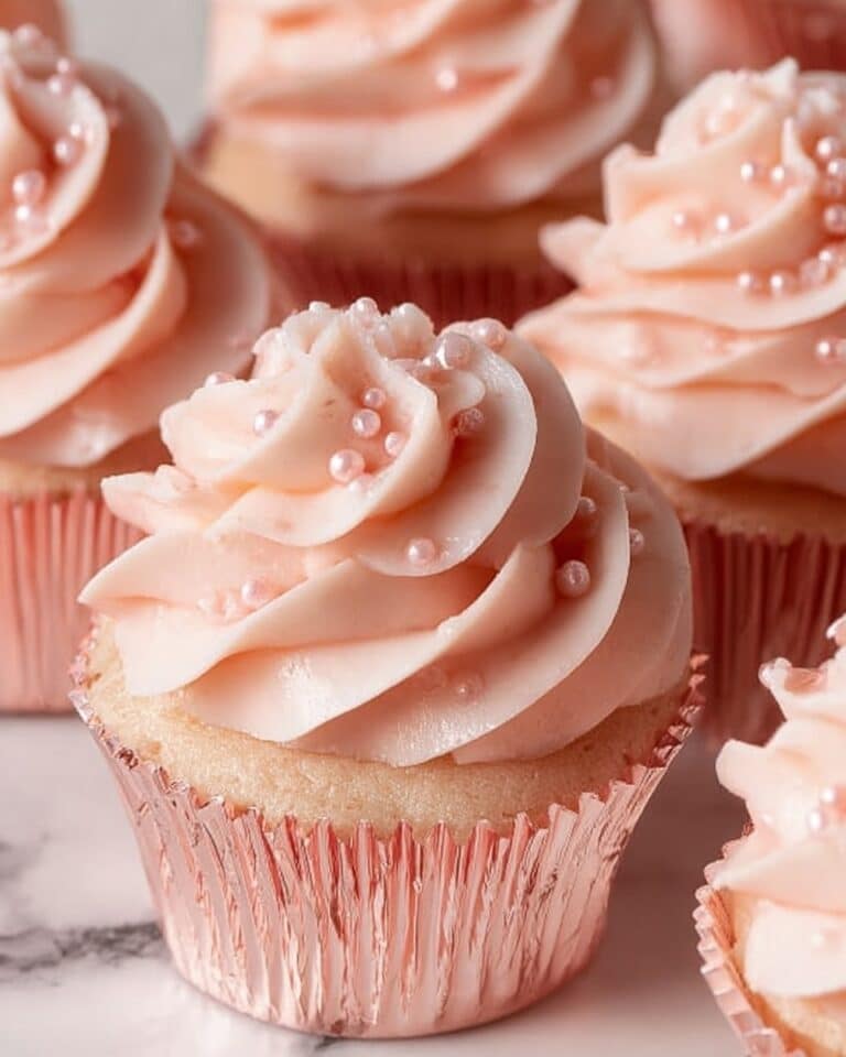 Pink Champagne Cupcakes Recipe
