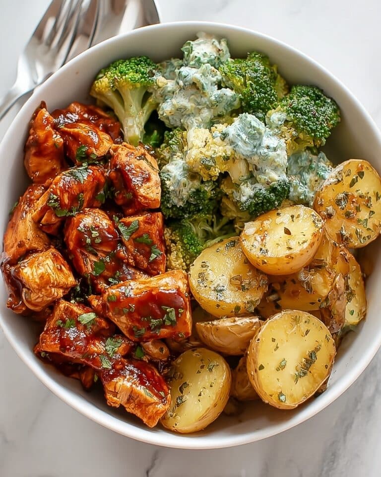 Skinny Chicken and Roasted Potato Bowl Recipe