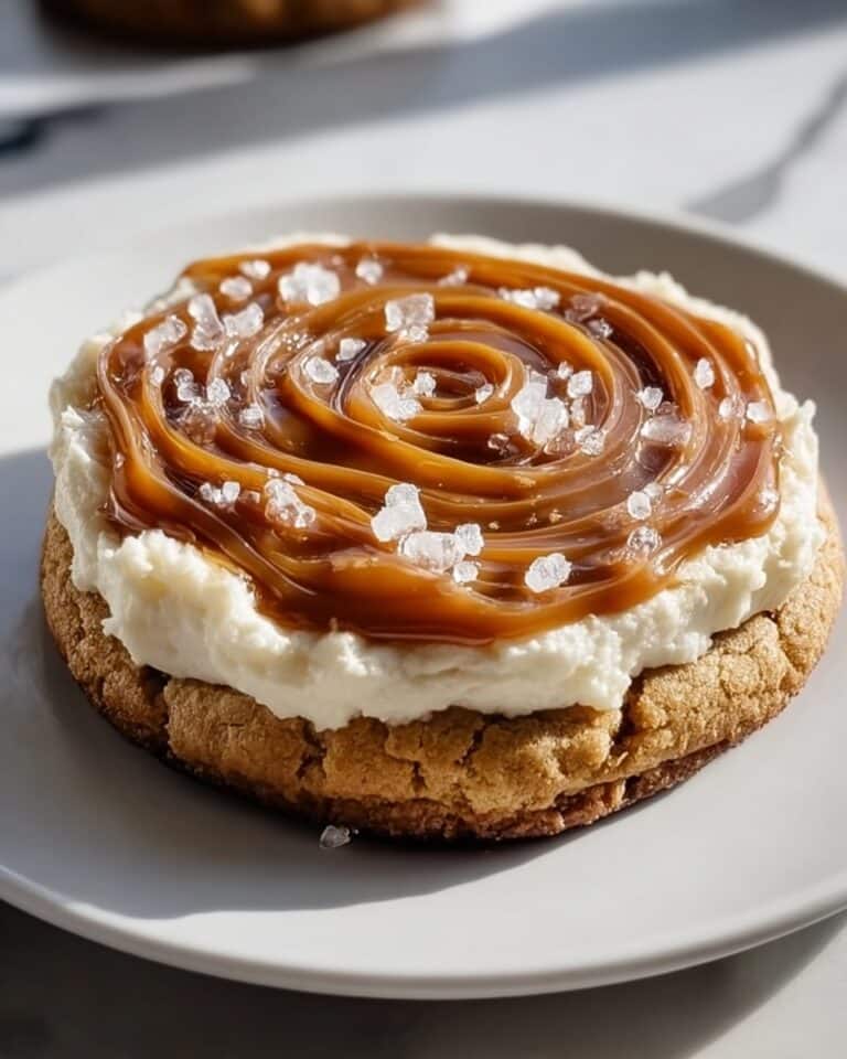 Salted Caramel Cheesecake Cookies Recipe