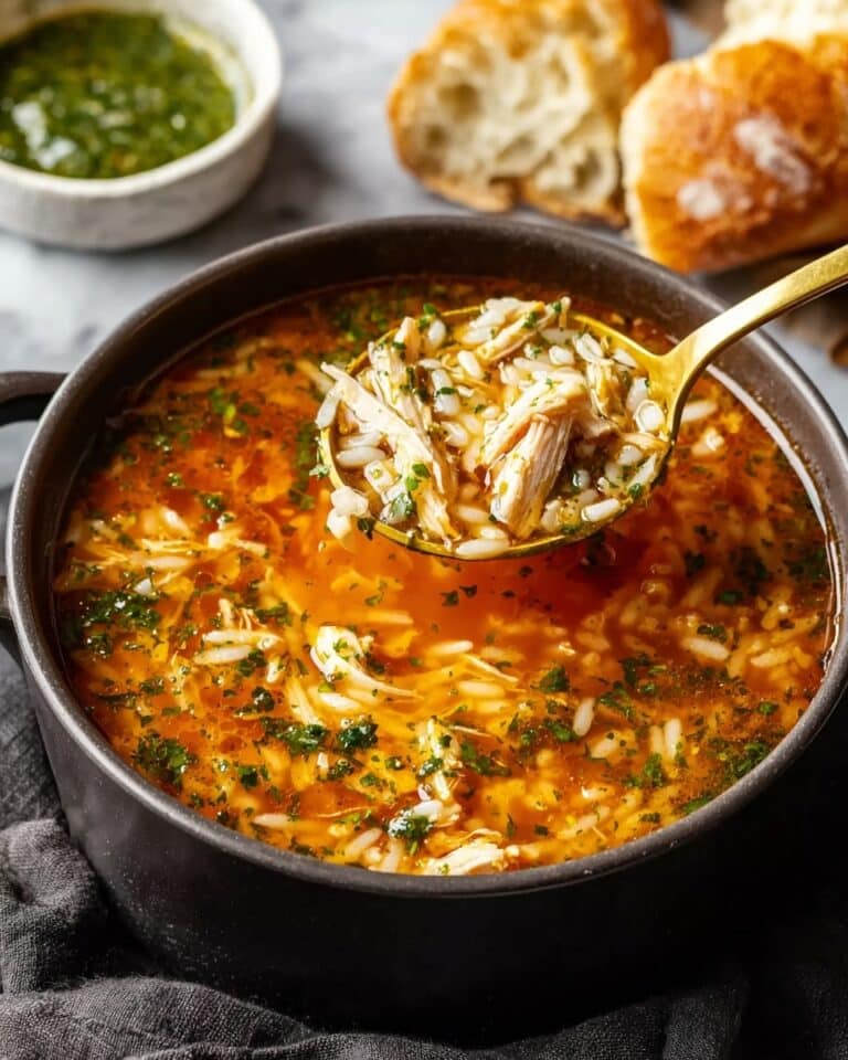 Chicken Orzo Tomato Soup Recipe