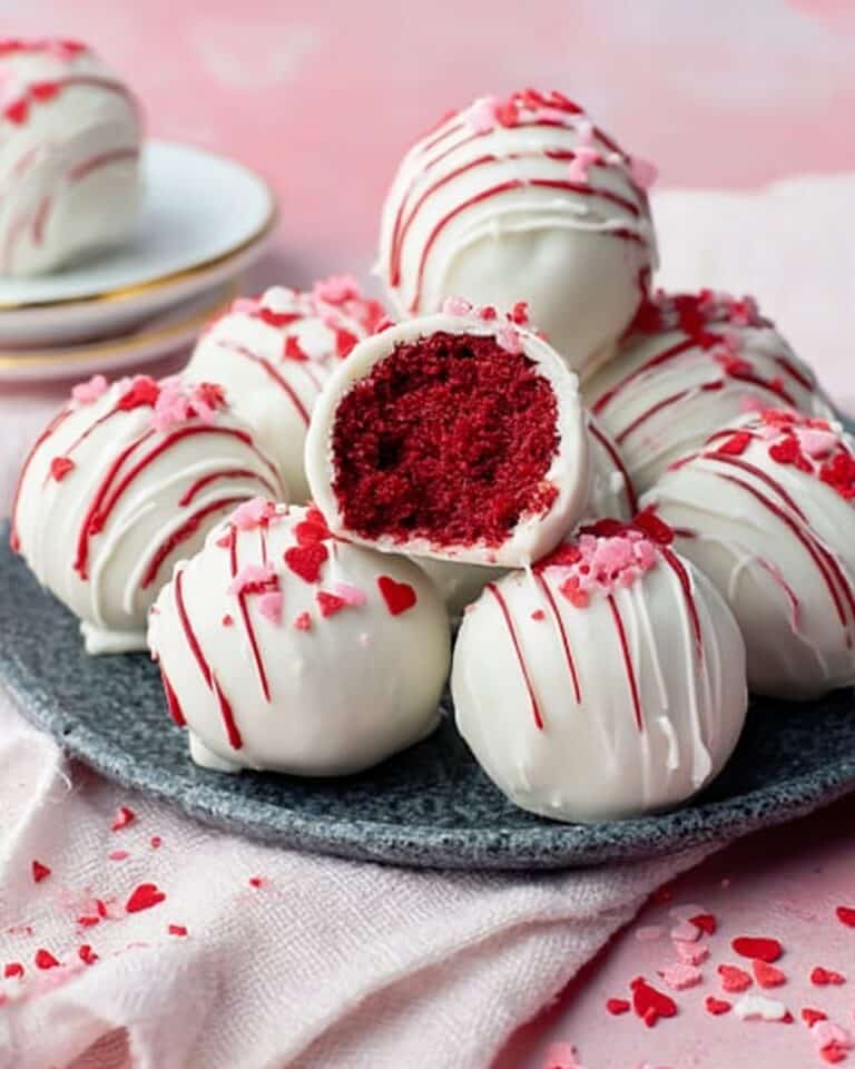 Red Velvet Truffles Recipe