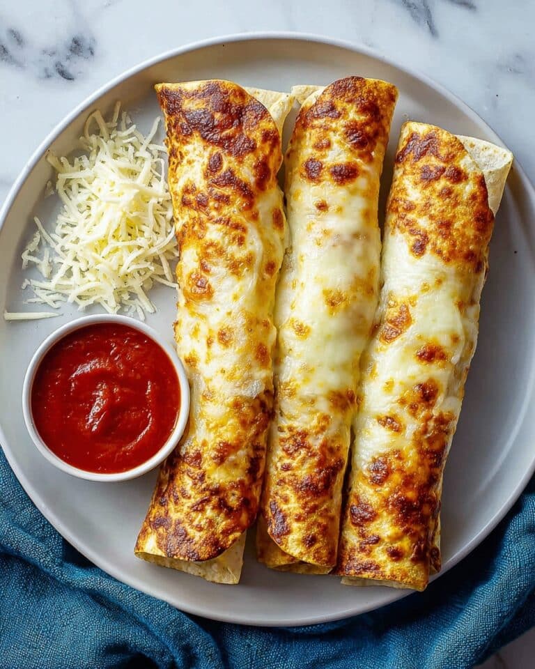 Crispy Cheese Crispitos with Marinara Dipping Sauce Recipe