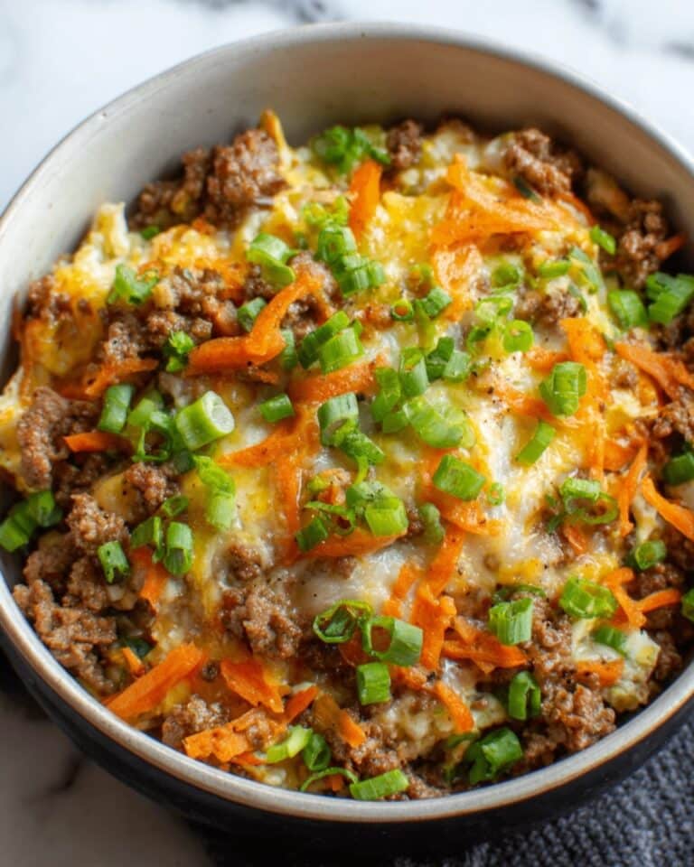 Keto Egg Roll in a Bowl Ready in One Skillet Recipe